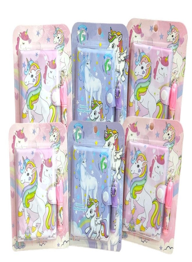 Tera13 TERA 13 Birthday Gifts Cartoon Diary For Boys (6 pcs) Note Book For Kids Return Gifts Diary, Cartoon Theme Party For Girls & Boys - Image 1